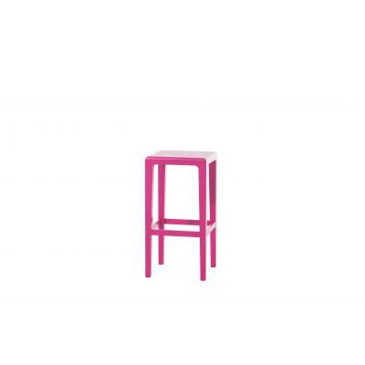 Scaun din lemn de stejar Rioja Pink Small, l32xA32xH64 cm