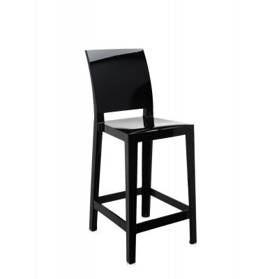 Set 2 scaune inalte Kartell One More Please design Philippe Starck 65cm negru