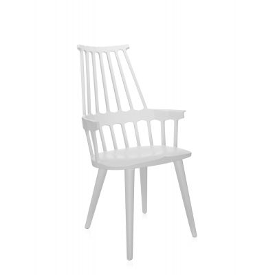 Set 2 scaune Kartell Comback design Patricia Urquiola alb