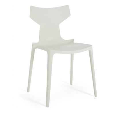 Set 2 scaune Kartell Re-Chair design Antonio Citterio alb