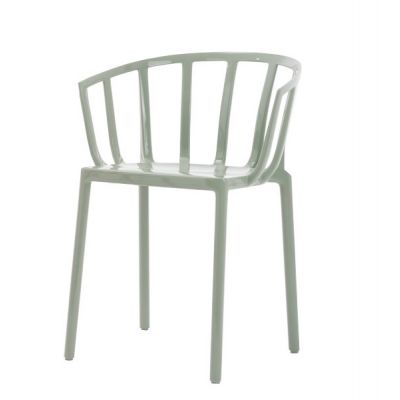 Set 2 scaune Kartell Venice design Philippe Starck verde salvie