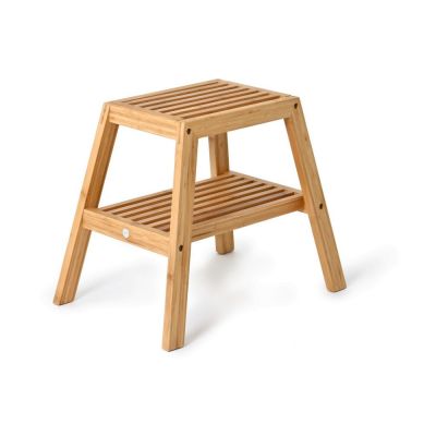 Scaun din lemn de bambus Wireworks Slatted Stool