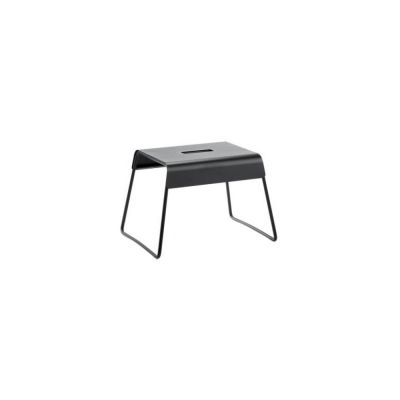 Scăunel din inox Zone A-Stool, negru ieftin