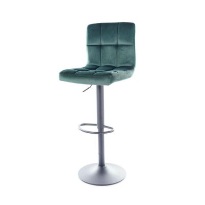 Scaun Bar C105 Velvet Verde