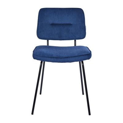 Scaun dining Tom Tailor Tube Chair, albastru închis