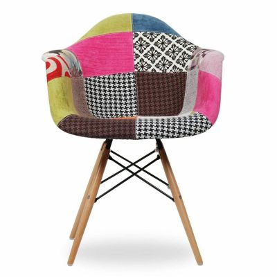 Scaun Bombay Stofa Multicolora Patchwork