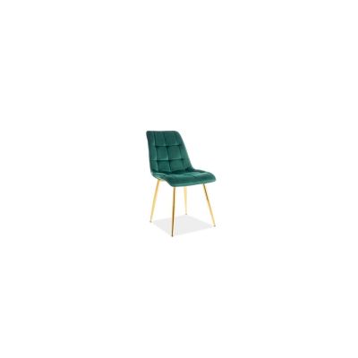 Scaun Chic Auriu/Velvet Verde ieftin