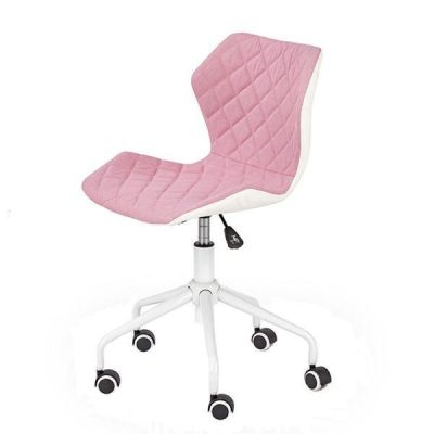 Scaun birou copii HM Matrix 3, roz/alb