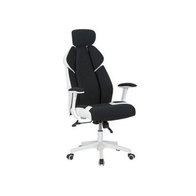 Scaun directorial HM Chrono alb - negru