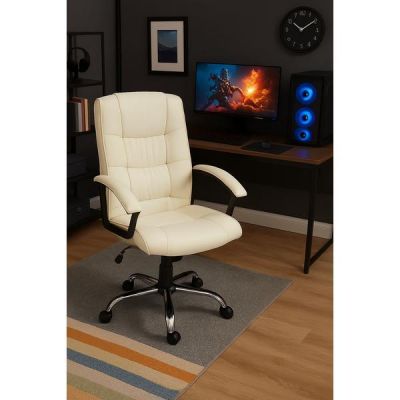 Scaun directorial US02 bej - Unic Spot Ro