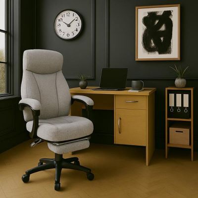 Scaun gaming US105 Melbourne, tapiterie mesh gri - Unic Spot Ro