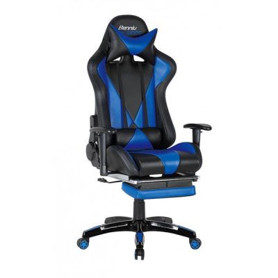 Scaun gaming US90 Suzuka negru-albastru - Unic Spot Ro