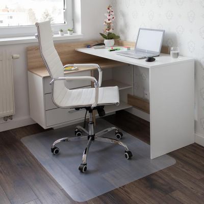 Protectie podea sub scaun transparent 100x70 cm Ellie