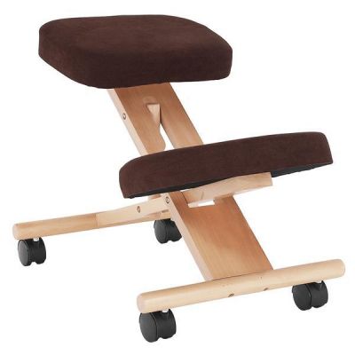 Scaun birou, ergonomic, textil maro fag, Flonet, 46x65x52-72 cm