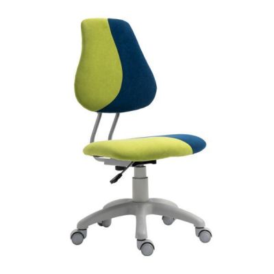 Scaun birou, verde albastru gri, Raidon, 47x96-106x51-61 cm