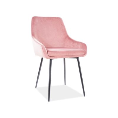 Scaun pink ALBI VELVET