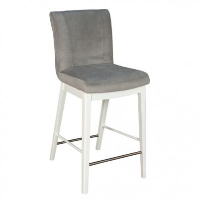 Scaun Bar Sofie, Gri Inchis, 99 x 57 x 43 Cm Scaun Bar Sofie, Gri Inchis, 99 x 57 x 43 Cm