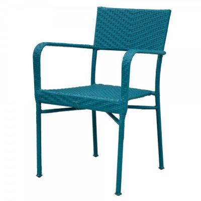 Scaun suprapozabil NEELY 57x55.5x89 cm  albastru