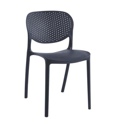 Scaun plastic negru Fedra