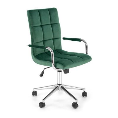 Scaun birou HM Gonzo 4 verde velvet