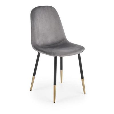 Scaun living HM K379 gri, 45x48x88 cm