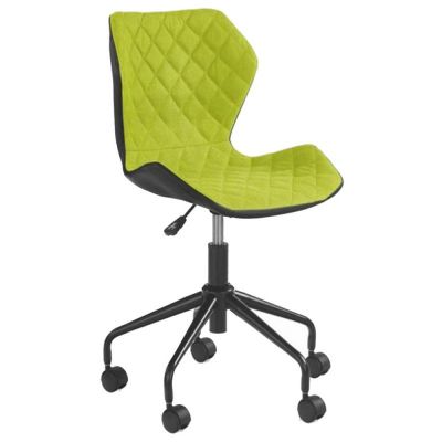 Scaun birou copii HM Matrix negru - verde Verde