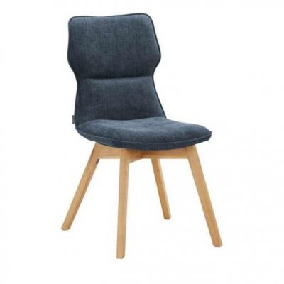 Scaun Austin Smoke-City 77, Albastru, 60 Cm