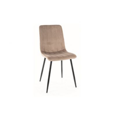 Scaun beige ALAN VELVET