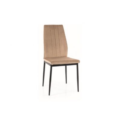 Scaun beige ATOM VELVET
