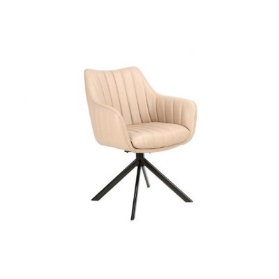 Scaun beige AZALIA ECOPIELE