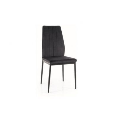 Scaun black ATOM VELVET