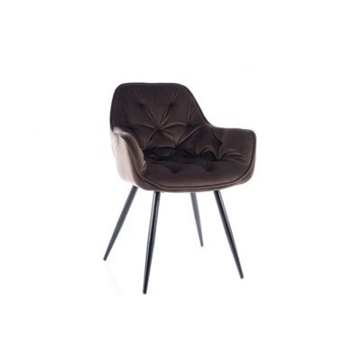 Scaun brown CHERRY VELVET
