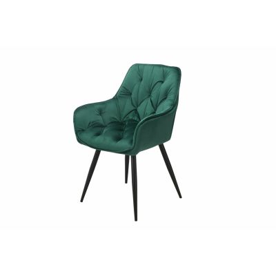 Scaun Coral Stofa Verde Tip Catifea