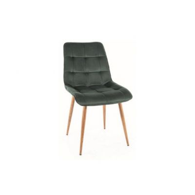 Scaun green CHIC D VELVET