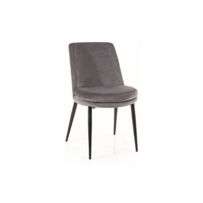 Scaun grey KAYLA VELVET