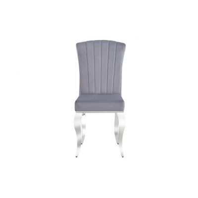 Scaun grey PRINCE VELVET