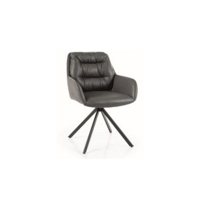 Scaun grey Spello Ecopiele