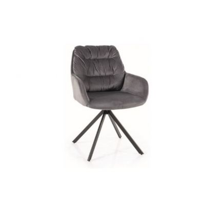 Scaun grey SPELLO VELVET