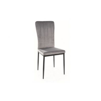 Scaun grey Vigo Velvet