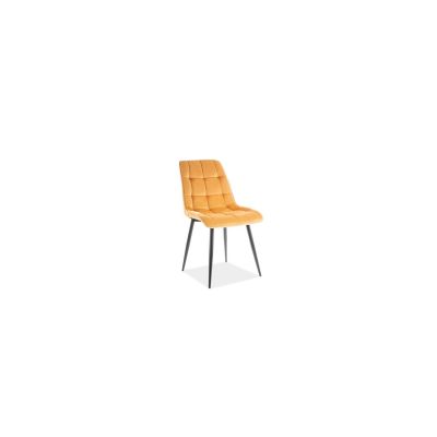 Scaun Leon Velvet Yellow