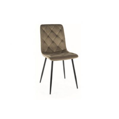 Scaun olive JERRY VELVET