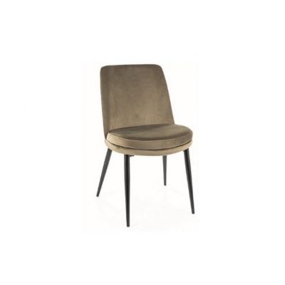Scaun olive KAYLA VELVET