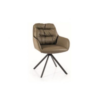 Scaun olive Spello Ecopiele