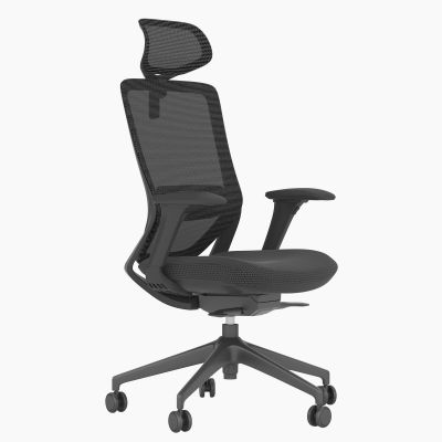 Scaun operational Colin H mesh dark grey
