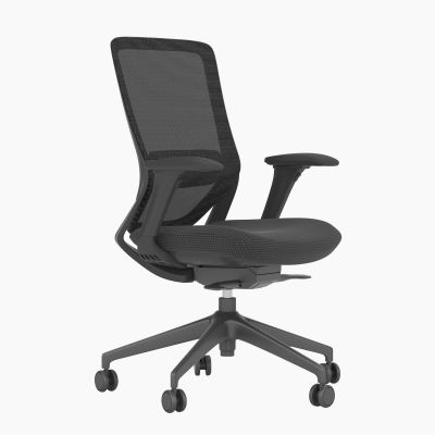 Scaun operational Colin mesh dark grey