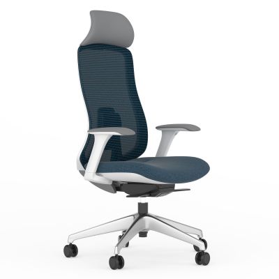 Scaun birou operational ergonomic indigo Lido HW Scaun operational Lido HW mesh indigo