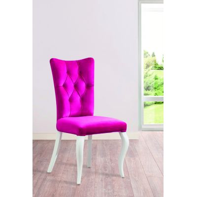 Scaun, Çilek, Rosa Chair, 55x84x56 cm, Multicolor ieftin