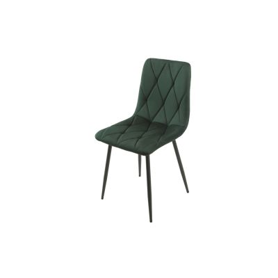 Scaun Savier, 44x55x87.5 cm, Velvet Verde Inchis