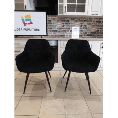 SET 2 SCAUNE ELEN  NEGRU