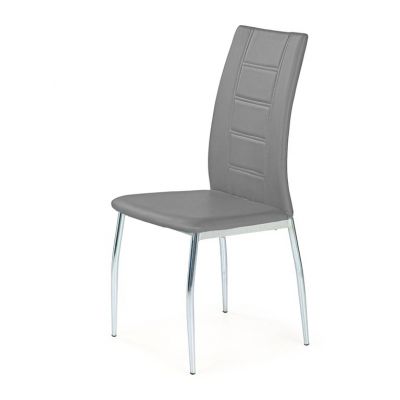 Scaun K134 piele ecologica gri